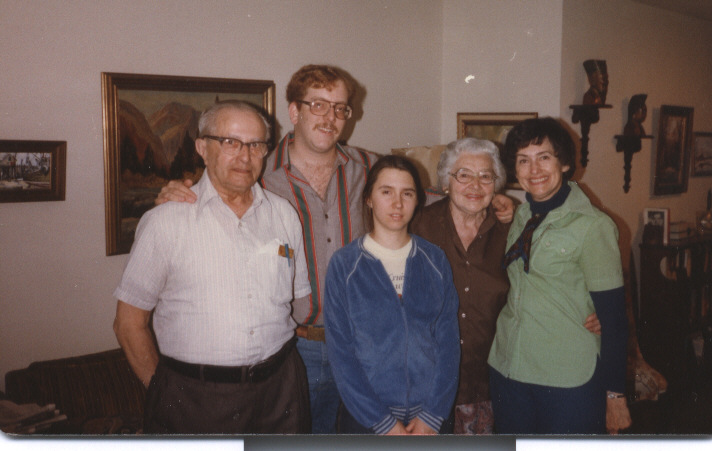 In Nan & Gramps' Apartment